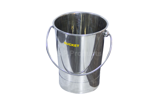 SS_Bucket Available from 5 litres to 25 litres with calibration
