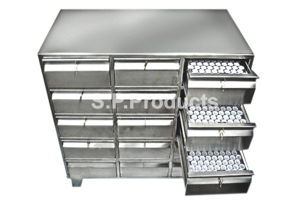SS Dies punch cabinet available in 5 |8|10|12|14|16|18|20 drawers